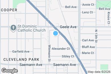 Map image of the property - 2104 Folger Ct