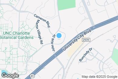 Map image of the property - 9539 University Terrace Dr