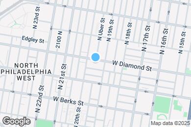 Map image of the property - 1922 W Diamond St