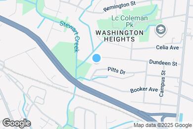 Map image of the property - Pitts Drive