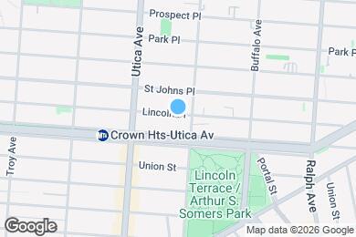 Map image of the property - 1440 Lincoln Pl