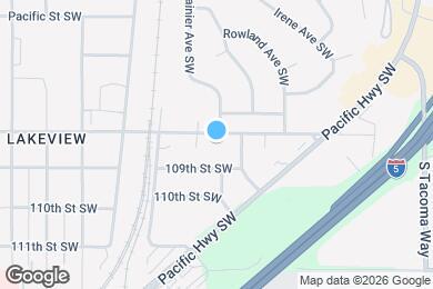 Map image of the property - Rainier Terrace