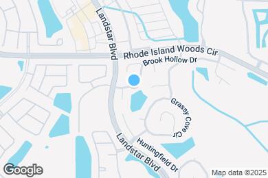Map image of the property - 1420 Brook Hollow Dr