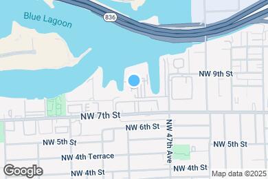 Map image of the property - 4801 NW 7th St