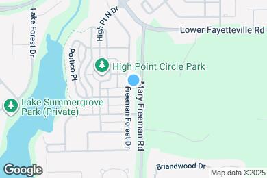 Map image of the property - 212 Freeman Forest Dr