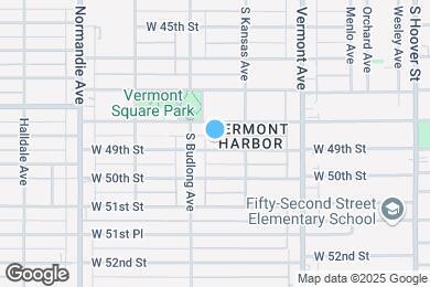 Map image of the property - 1133 W 49th St