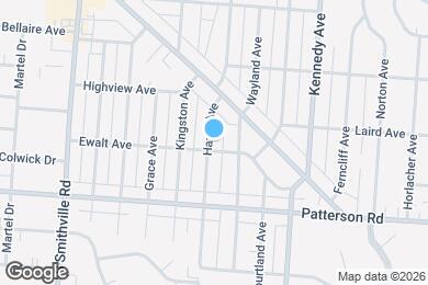 Map image of the property - 2850 Hazel Ave