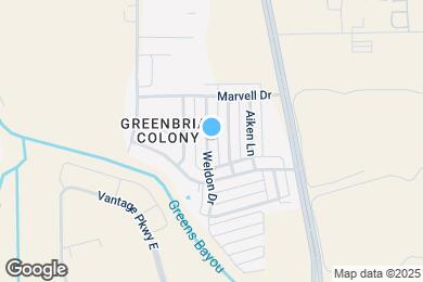 Map image of the property - 15536 Weldon Dr