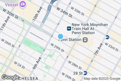 Map image of the property - 341 W 30th St