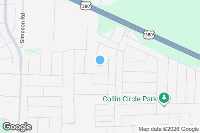 Map image of the property - 1323 Chapman Dr
