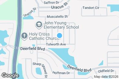 Map image of the property - 12627 Earnest Ave