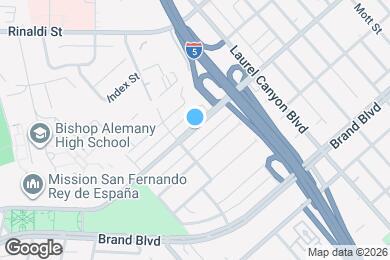 Map image of the property - 14768 San Fernando Mission Blvd