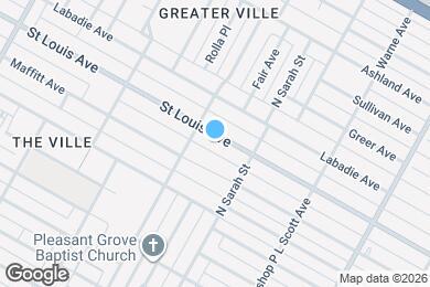 Map image of the property - 4136 Saint Louis Ave