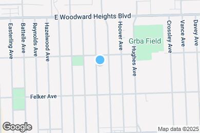 Map image of the property - 23424 Couzens Ave