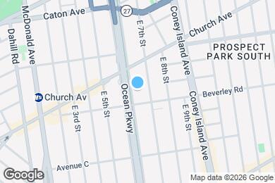 Map image of the property - 241 Ocean Pkwy