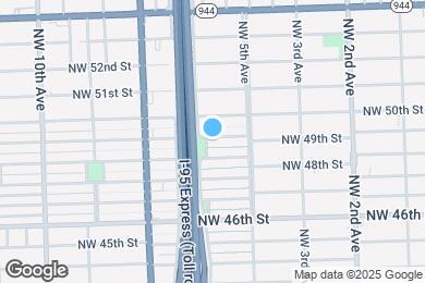 Map image of the property - 570 NW 49th St