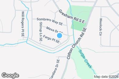 Map image of the property - 2054 Fargo Pl SE