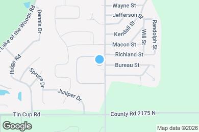 Map image of the property - Prairieview Rd 307 North