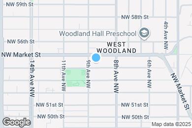 Map image of the property - 838 NW 54th St