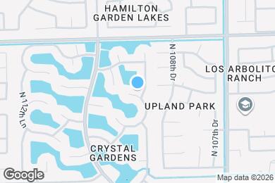 Map image of the property - 10906 W Cambridge Ave