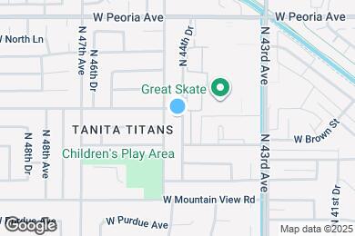 Map image of the property - 10044 N 44th Dr