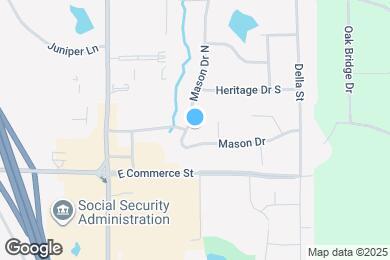 Map image of the property - 2402 Mason Dr