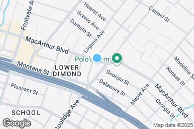 Map image of the property - 2715 MacArthur Blvd