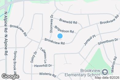 Map image of the property - 4902 Brookview Rd