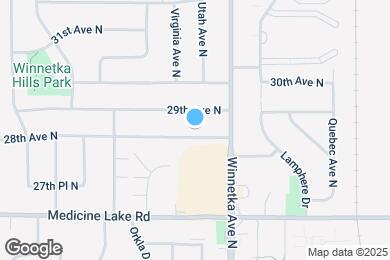 Map image of the property - 8000 28th Ave N