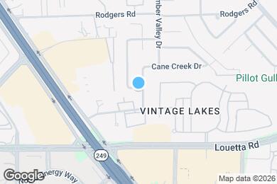 Map image of the property - 15719 Baytree Dr