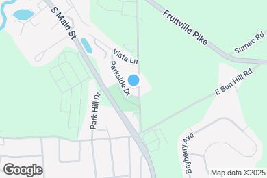 Map image of the property - 640 S Oak St