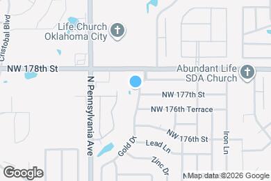 Map image of the property - 17721 Gold Dr