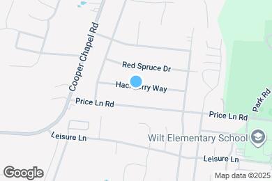 Map image of the property - 6300 Hackberry Way