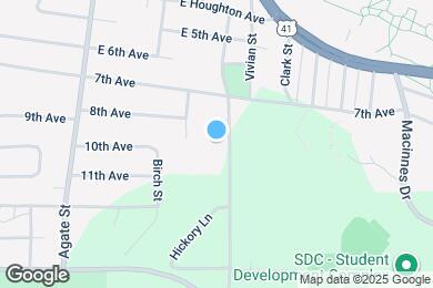 Map image of the property - 612 Garnet St