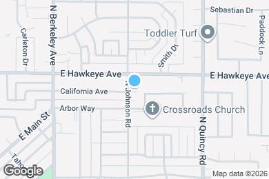 Map image of the property - 1500 N Johnson Rd