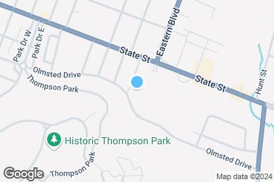 Map image of the property - Thompson Park Apartments