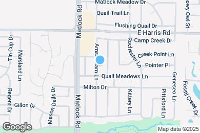 Map image of the property - 7509 Amsterdam Ln