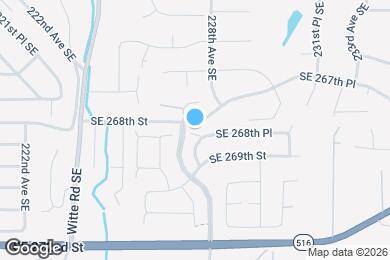 Map image of the property - 22706 SE 268th Pl