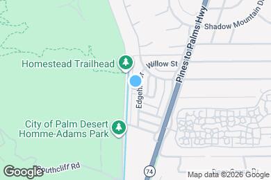Map image of the property - 72564 Edgehill Dr