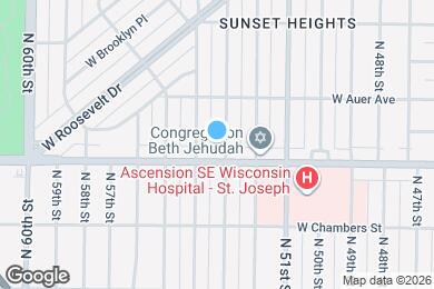 Map image of the property - 3119 N 53rd St