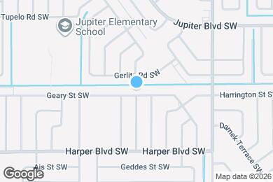 Map image of the property - 791 Geary St SW