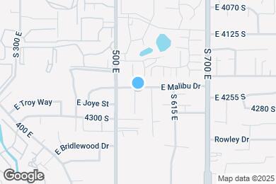 Map image of the property - 4245 S Normandie Ln