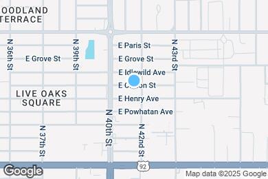 Map image of the property - 4019 E Clifton St