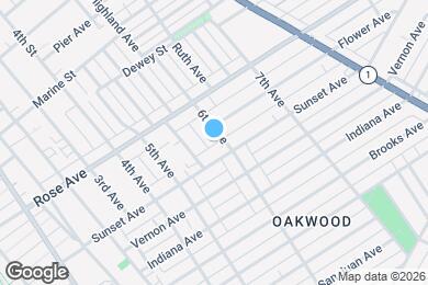 Map image of the property - 347 6th Ave