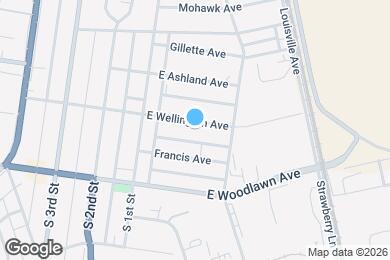 Map image of the property - 140 E Wellington Ave