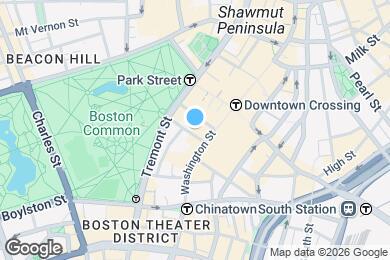 Map image of the property - 170 Tremont St