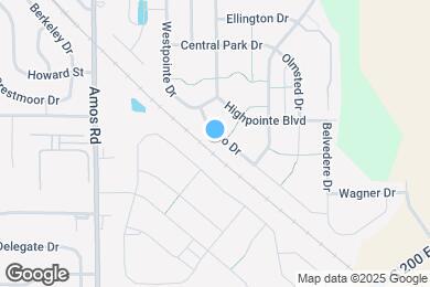 Map image of the property - 921 Balto Dr