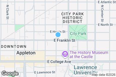 Map image of the property - 300 E. Franklin St