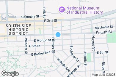 Map image of the property - 517 E Morton St