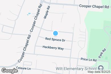 Map image of the property - 6207 Red Spruce Dr